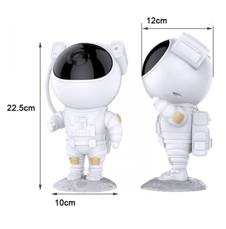 Transforme seu Espaço com o Incrível Projetor de Galáxia Astronauta.