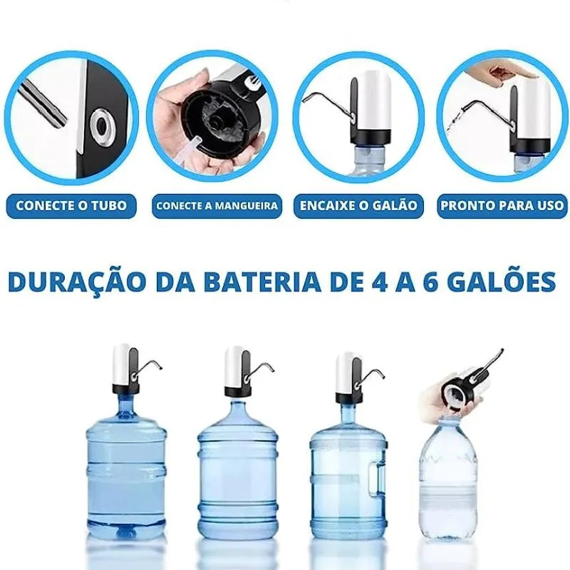 Praticidade e Conforto: Bomba Elétrica Para Galão - Simples e Eficiente.