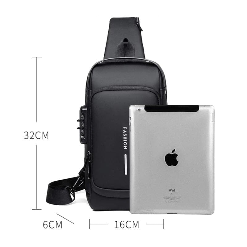 Mochila Slim Bag: A Escolha Perfeita com Sistema Anti-Furto e Carregamento USB.