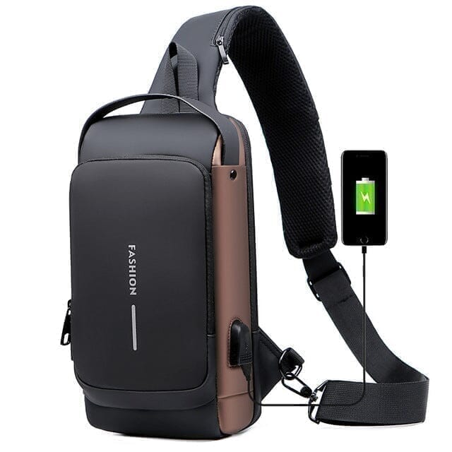 Mochila Slim Bag: A Escolha Perfeita com Sistema Anti-Furto e Carregamento USB.