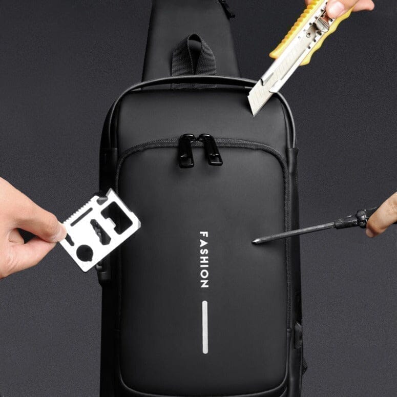 Mochila Slim Bag: A Escolha Perfeita com Sistema Anti-Furto e Carregamento USB.